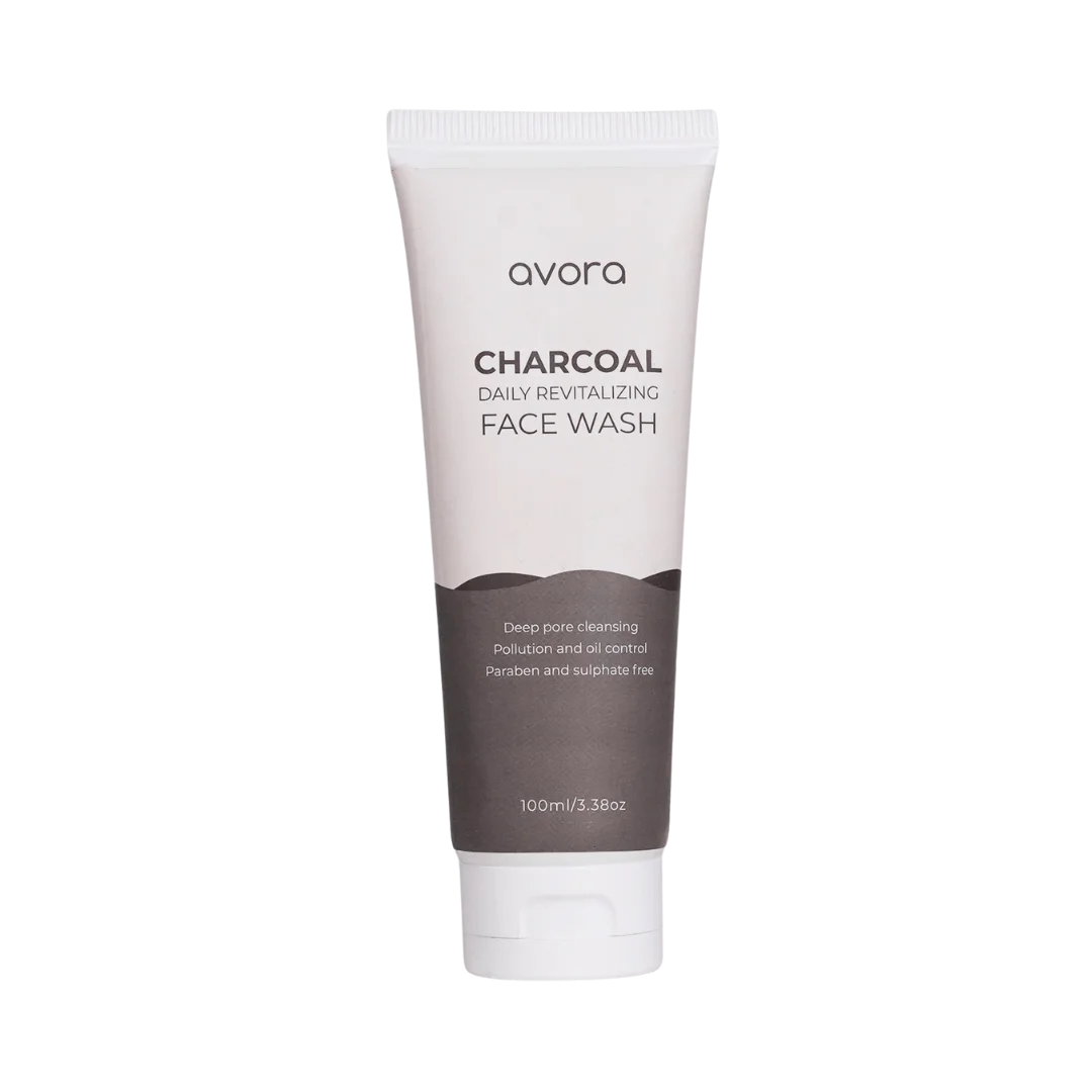 Avora Charcoal Face Wash | Deep Cleansing & Oil Control